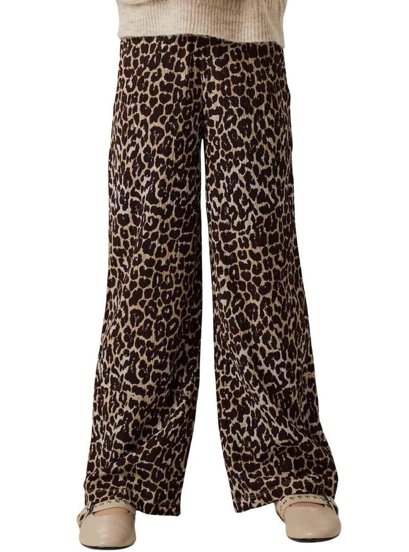 Pantaloni Name It Lotta leopardati per bambina