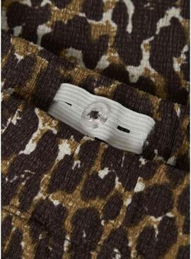 Pantaloni Name It Lotta leopardati per bambina