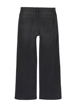 Pantaloni Name It Rose grigi scuri per ragazza.
