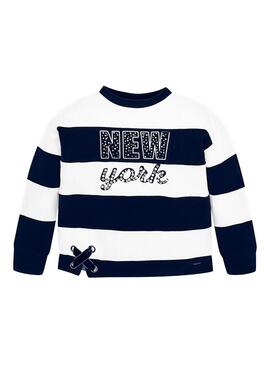 Felpe Mayoral New York Stripes Bambina