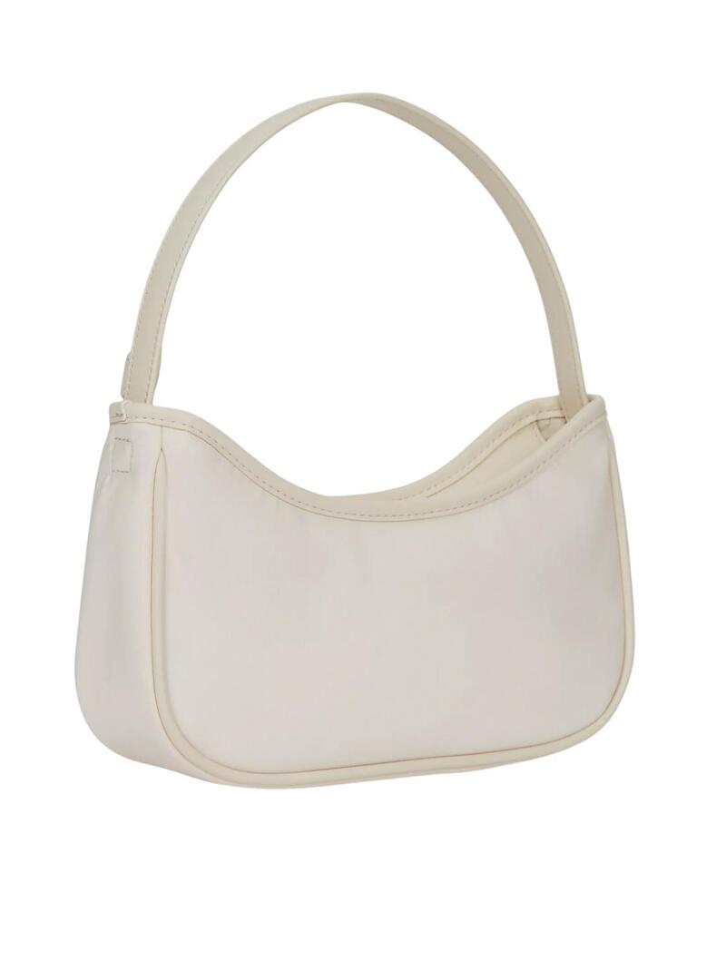 Borsa Calvin Klein Teddy Logo bianca per bambina