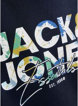 Felpa Jack and Jones Geplas blu marino per bambino