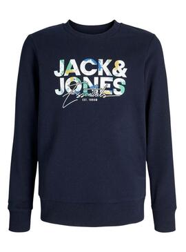Felpa Jack and Jones Geplas blu marino per bambino