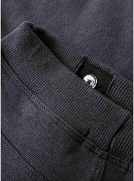 Pantaloni sportivi Name It Vimo grigi per bambino.
