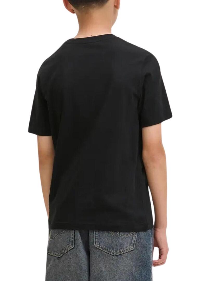 Maglietta Jack and Jones Pan nera per bambino