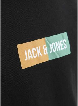 Maglietta Jack and Jones Pan nera per bambino