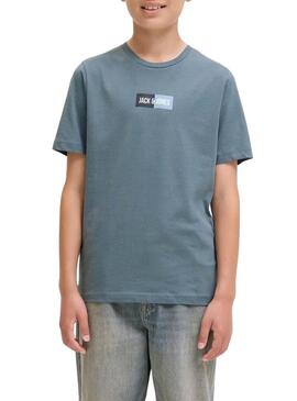 Maglietta Jack and Jones Pan blu per bambino