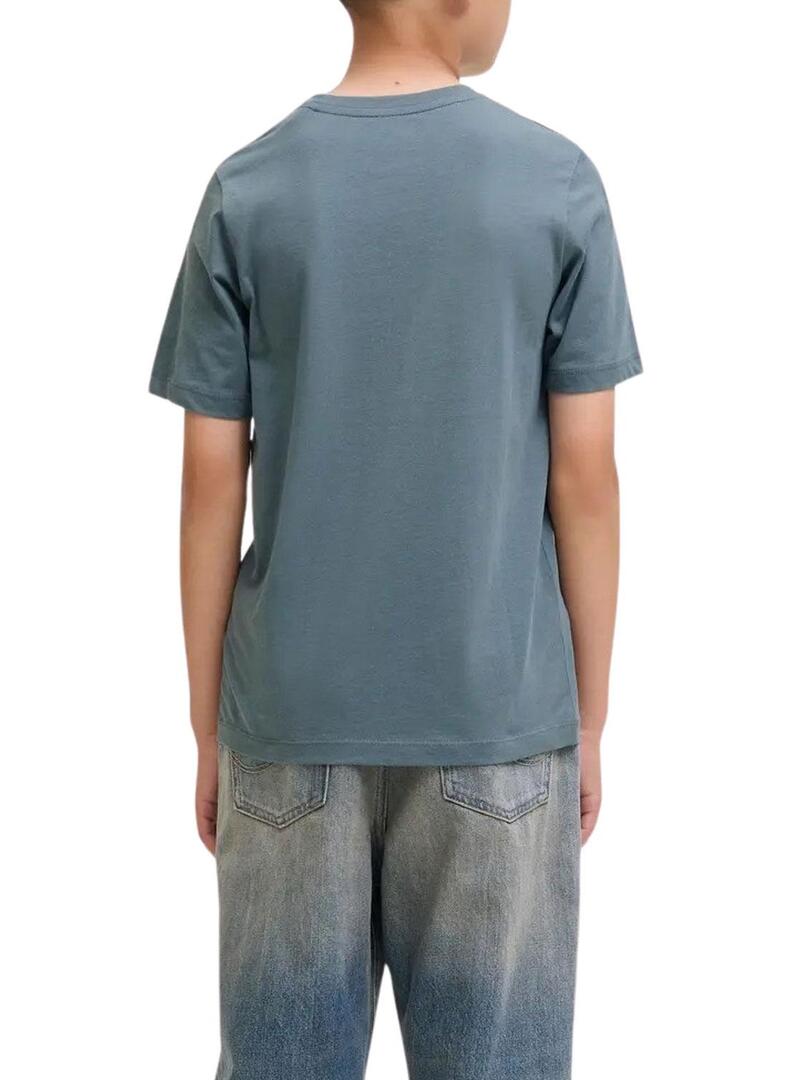 Maglietta Jack and Jones Pan blu per bambino