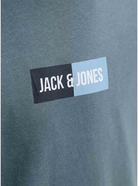 Maglietta Jack and Jones Pan blu per bambino