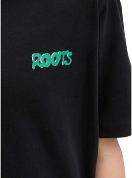 Maglietta Jack and Jones Wobly nera per bambino