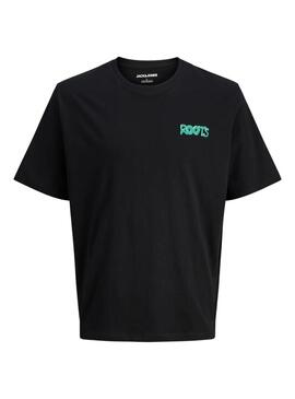Maglietta Jack and Jones Wobly nera per bambino