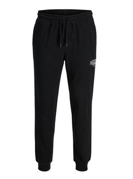 Pantaloni Jack and Jones Makoto neri per bambino.
