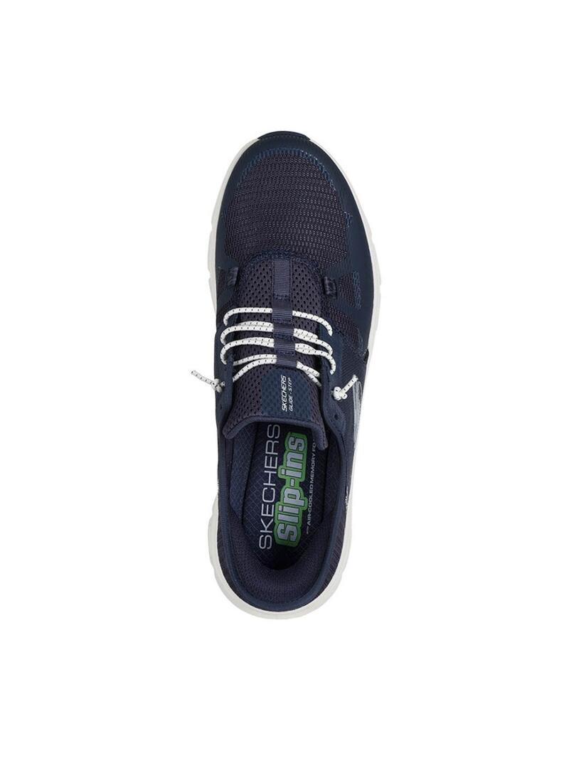 Scarpe Skechers Glide blu scuro per uomo
