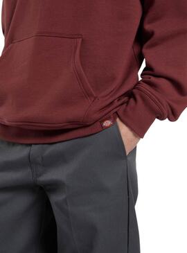 Felpa Dickies Donut bordeaux per uomo