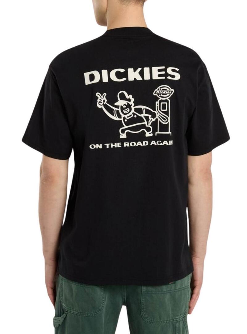 Maglietta Dickies Burns nera per uomo
