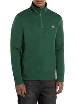 Felpa Dickies Oakport verde per uomo