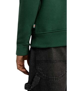 Felpa Dickies Oakport verde per uomo