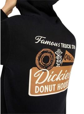Felpa Dickies Donut House nera per uomo