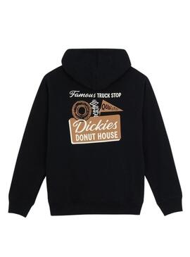 Felpa Dickies Donut House nera per uomo