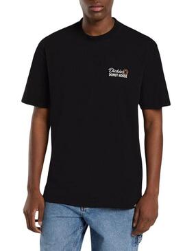 Maglietta Dickies Donut House nera per uomo