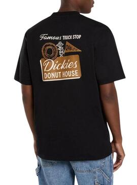 Maglietta Dickies Donut House nera per uomo