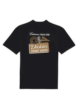Maglietta Dickies Donut House nera per uomo