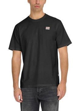 Maglietta nera Only and Sons Dawson per uomo.