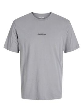 Maglietta Jack and Jones Mine grigia per uomo