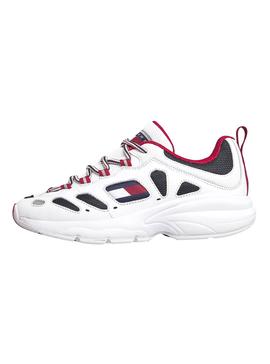 Sneaker Tommy Hilfiger Heritage Retro Bianco Donna