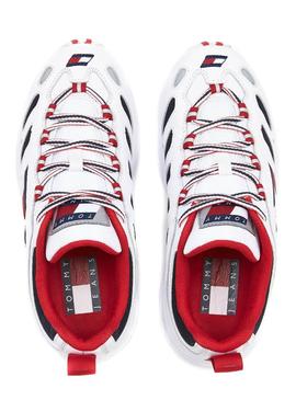 Sneaker Tommy Hilfiger Heritage Retro Bianco Donna