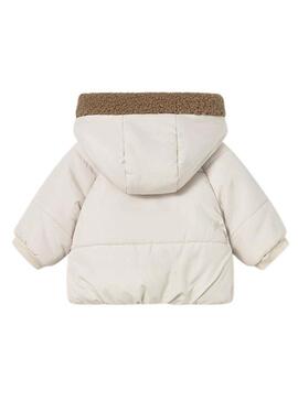 Giaccone Mayoral reversibile beige per bambini