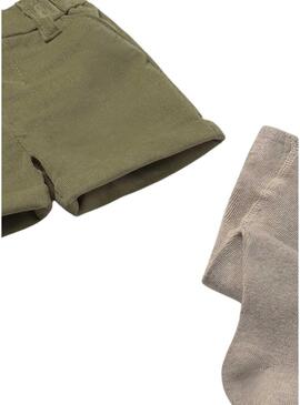 Set Mayoral 3 pezzi pantaloncini corti per bambini
