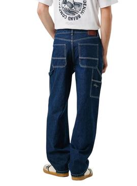 Pantaloni in denim Pepe Jeans Carpenter per uomo