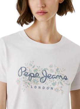 Maglietta Pepe Jeans Bero bianca per donna