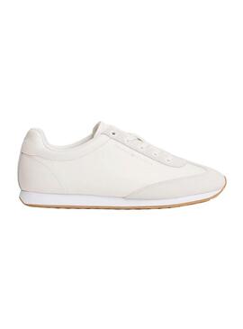 Scarpe da ginnastica Tommy Hilfiger Heritage Runner bianche per donna.