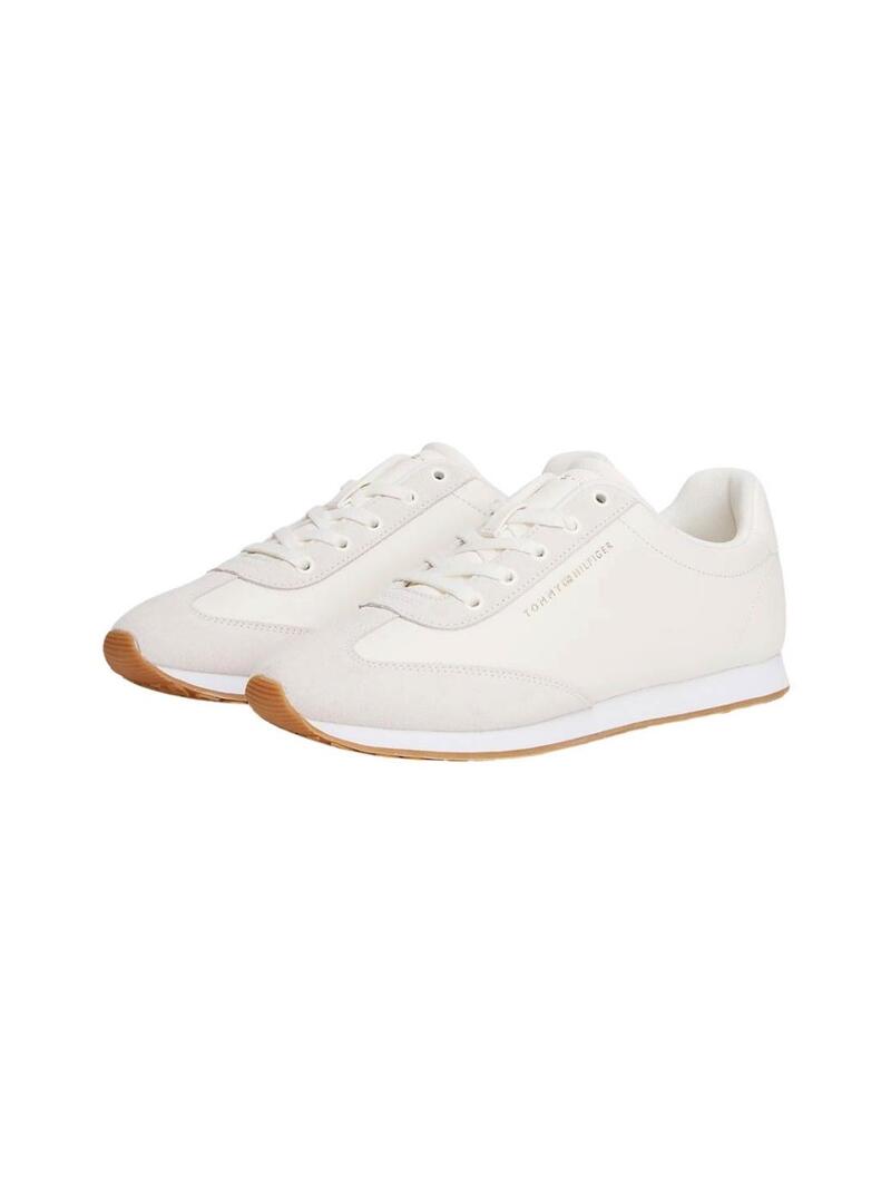 Scarpe da ginnastica Tommy Hilfiger Heritage Runner bianche per donna.