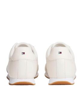 Scarpe da ginnastica Tommy Hilfiger Heritage Runner bianche per donna.