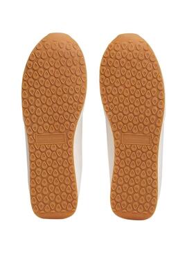 Scarpe da ginnastica Tommy Hilfiger Heritage Runner bianche per donna.