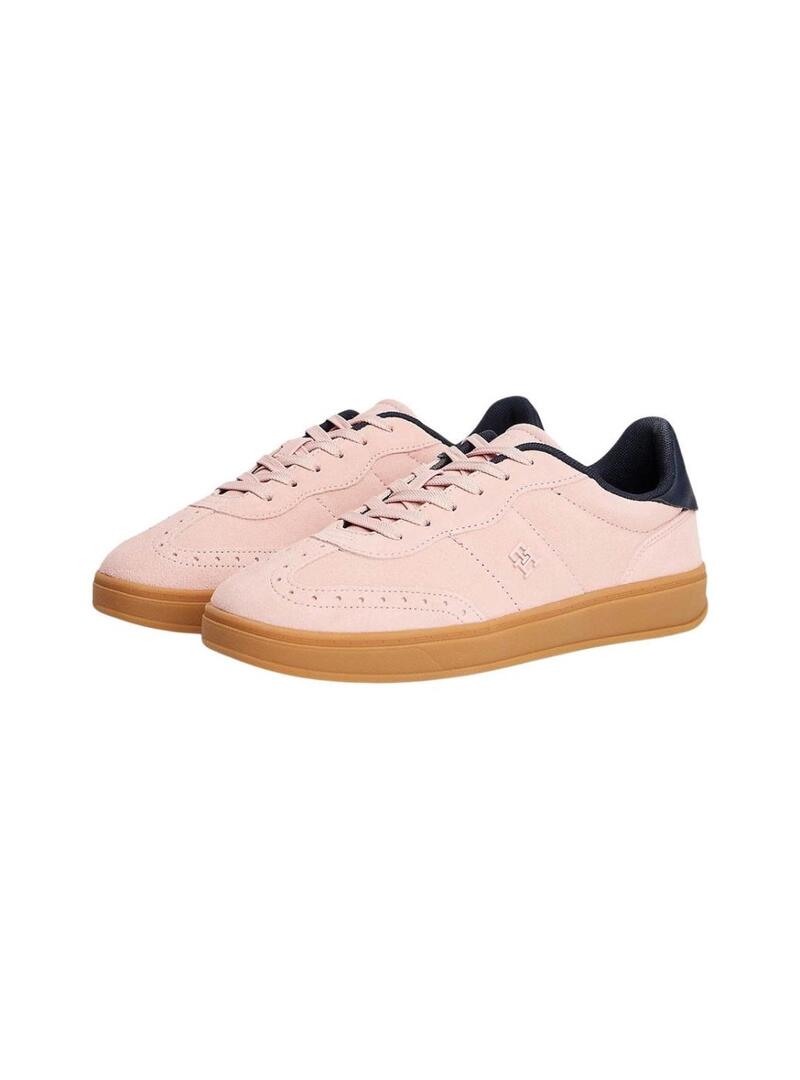 Scarpe da ginnastica rosa Heritage Tommy Hilfiger per donna
