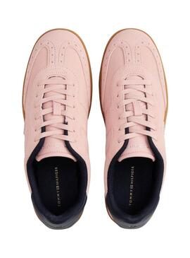 Scarpe da ginnastica rosa Heritage Tommy Hilfiger per donna