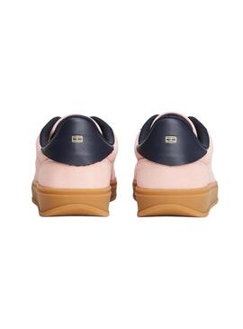 Scarpe da ginnastica rosa Heritage Tommy Hilfiger per donna