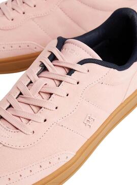 Scarpe da ginnastica rosa Heritage Tommy Hilfiger per donna