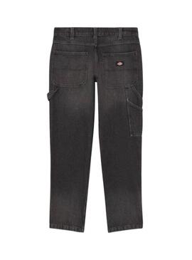Pantaloni in denim Dickies Garyville neri per uomo.