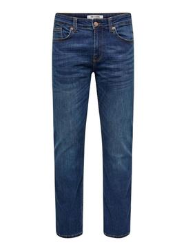 Pantaloni in denim Only and Sons Weft per uomo