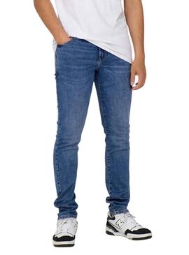 Pantaloni in denim Only and Sons Loom per uomo