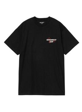 Maglietta Carhartt Wip Toppia nera per uomo