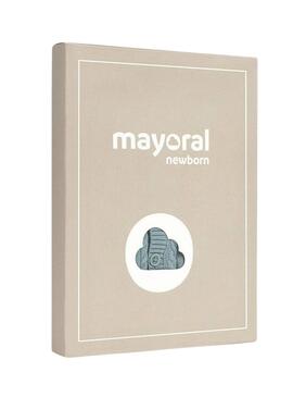 Set Mayoral 3 pezzi in maglia verde per bambino
