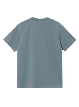 Maglietta Carhartt Chase blu per uomo