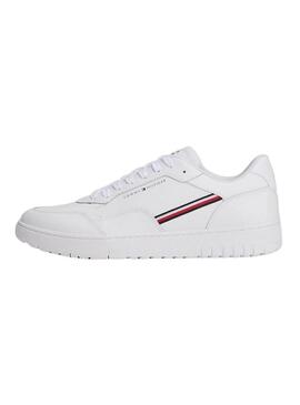 Scarpe da ginnastica bianche Tommy Hilfiger Basket per uomo