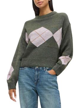 Maglione a rombi Vila Viranja per donna